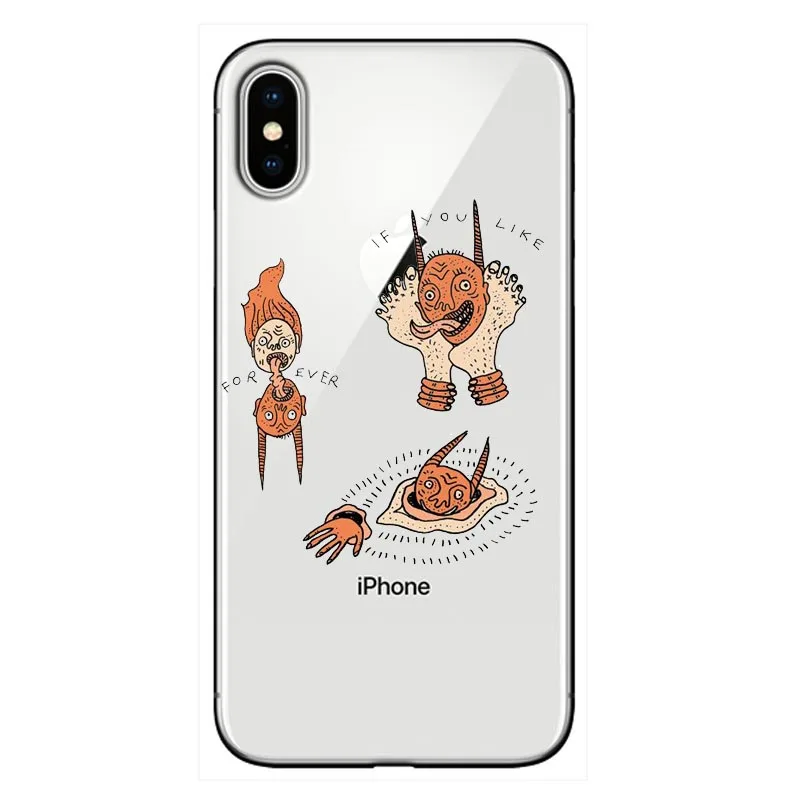 Мягкий чехол polly nor painting art из ТПУ для телефона iPhone 7plus 8 plus 11 11PRO MAX SE X XS TPU лучший