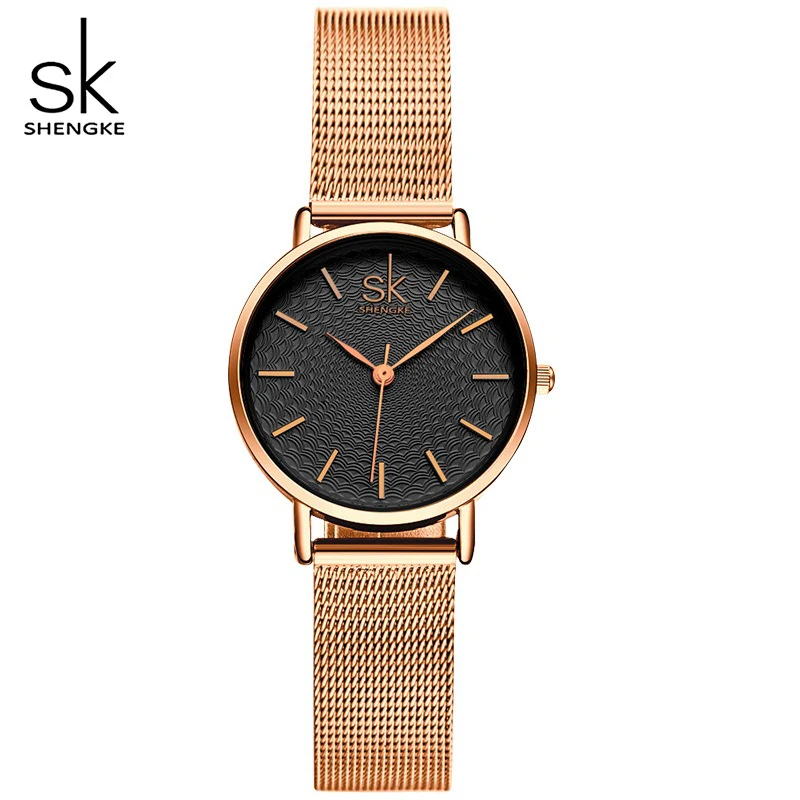 SHENGKE Brand Luxury Women Watches Ladies Fashion Casual Quartz Watch Relogio Feminino Female Jewelry Clock Lady Wrist watches