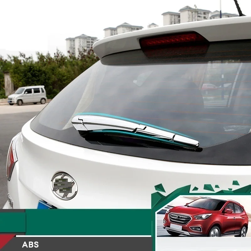 

Rear Wiper exterior Excent automovil modified bright sequins decoration sticker strip mouldings car styling FOR Hyundai IX35