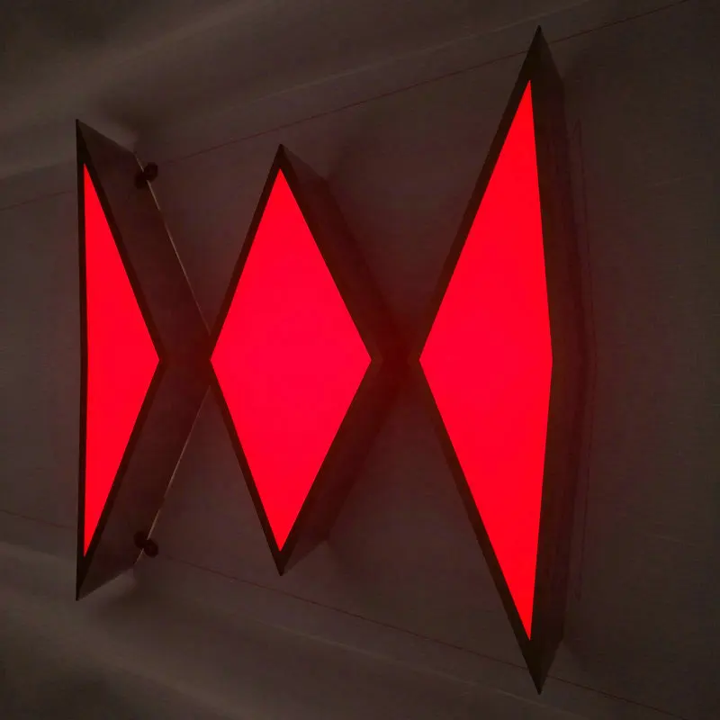 

Customized 3d led illuminated company logo shop name sign board