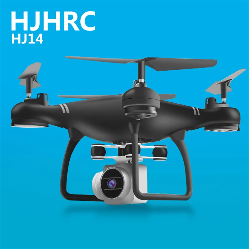 Drone HJ14W Rc Wifi Real Time Fvp Helicopter Quadcopter Drones Remote With FPV 2MP Camera Shock Absorption Gimbal | Игрушки и хобби