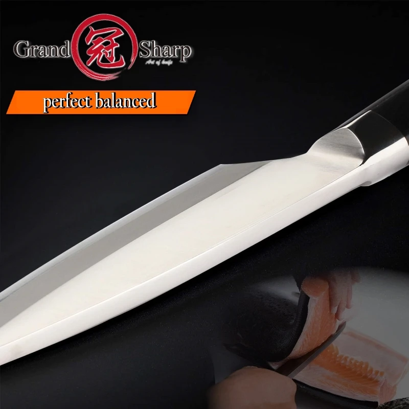  Deba Fish Knife Professional Carving Kitchen Knives Stainless Steel Razor Sharp Blade Chef Cooking  - 32951566596