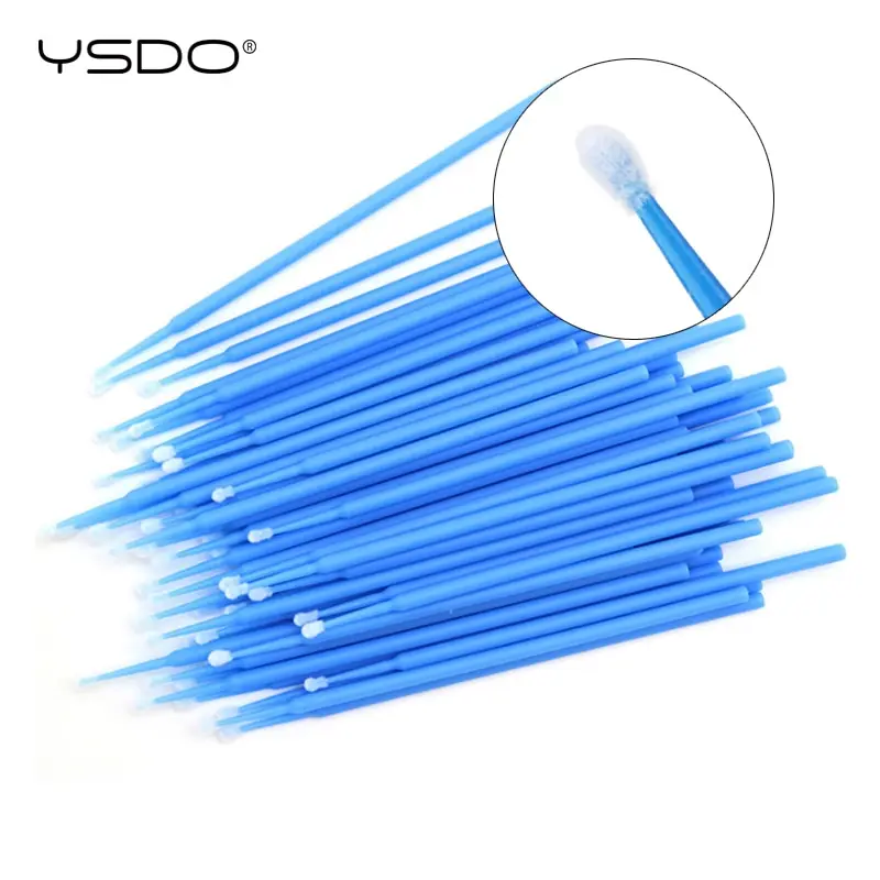 100 PCS Disposable  makeup applicator remove tool Cotton Swab Eyelash Extension Tools Mascara Applicator Brush lashes extension