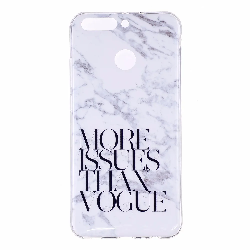 Arsmundi marble print for Huawei V9 Coque Handy Tasche silicone soft TPU glue protective cover |