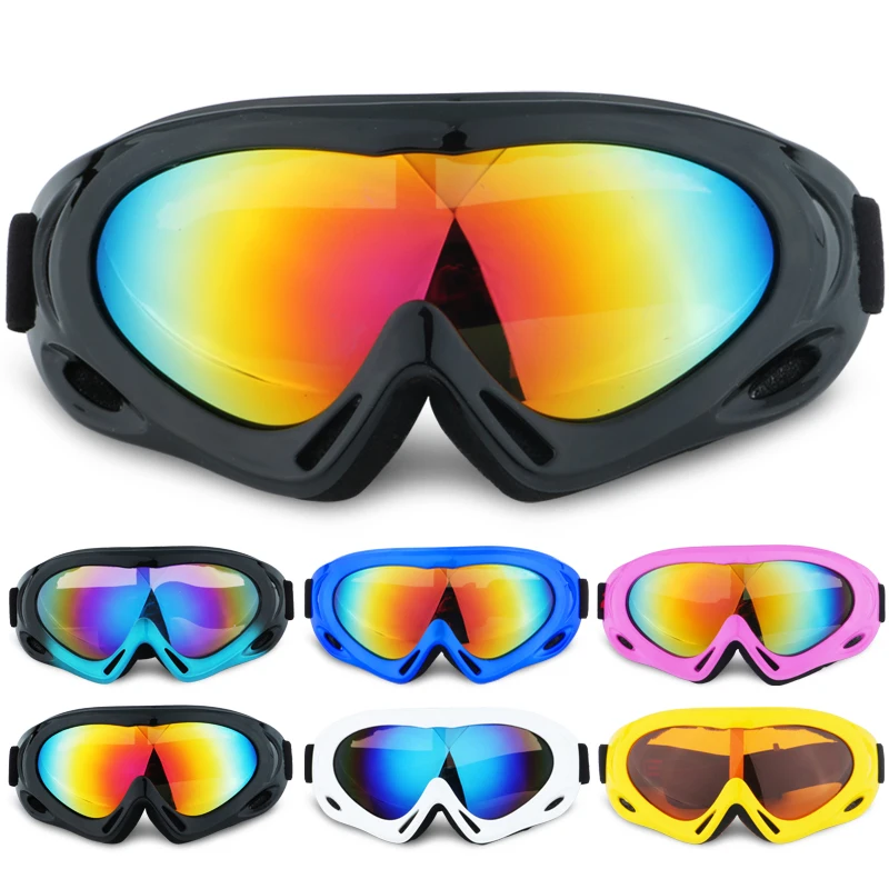 Adult and children snow ski goggles for boys girls anti fog UV400