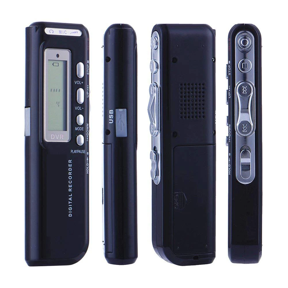 006 портативный рекордер MP3-плеер Голосовая активация 8 ГБ USB флэш-драйвер Цифровой диктофон Диктофон