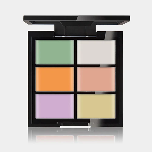 

6 Colors Concealer Cream Palette Girls Makeup Anti-Acne Dark Circle Cosmetic Tool
