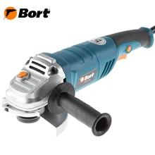Машина шлифовальная угловая BWS-1200(Мощность 1200 Вт, 11000 об/мин холостого хода, диаметр диска 125 мм, блокировка шпинделя, посадочный диаметр диска 22.5 мм