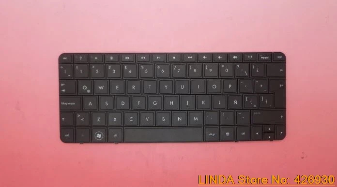 Laptop Keyboard For HP MINI 110 3500 Black (F5 back)Latin