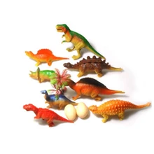 8 шт. Jurassic игрушечные мини динозавры модель динозавра пластиковые игрушки дети динозавры лучший подарок для мальчиков подарок