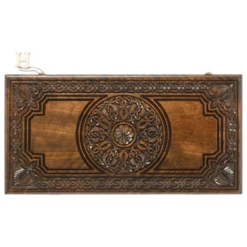 

Нарды резные "Армянский узор", Халеян/Carved backgammon Armenian pattern "Armyanskiy Uzor" Haleyan