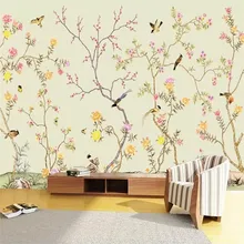 Large super clear flower bird 3D background wall professional production mural wholesale wallpaper mural poster photo wall Large super clear flower bird 3D background wall professional production mural wholesale wallpaper mural poster photo wall