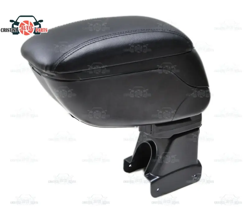 Buy For Renault Logan Sandero 2004 2018 car armrest central console leather storage box ashtray accessories car styling