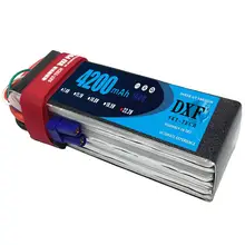 DXF 6S 22,2 v 4200mAh 100C Max 200C lipo для RC воздушный Квадрокоптер дроны вертолет Автомобиль Лодка Самолет 6S литий-полимерный Акку