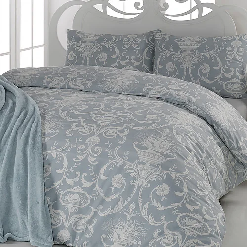Hawai Bed Linen Set Luxury Ranforce Bedding Set Single/Twin/Queen/Full Size 2/3/4/6 pcs Duvet Cover Set from Turkey - Цвет: tual