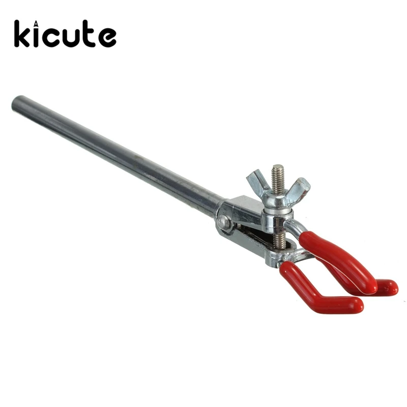 Kicute 1pcs Tube Clamp Holder Clamp Range 0-30mm Lab Single Adjustment Three Prong Extension Flask Clip Laboratory Supplies Kicute 1pcs Tube Clamp Holder Clamp Range 0-30mm Lab Single Adjustment Three Prong Extension Flask Clip Laboratory Supplies