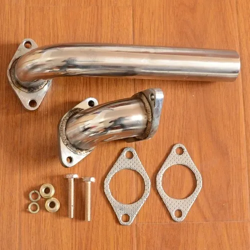 35MM 38MM wg Turbo Wastegate Exhaust Dump Tube Pipe + Elbow Pipe Kit WG