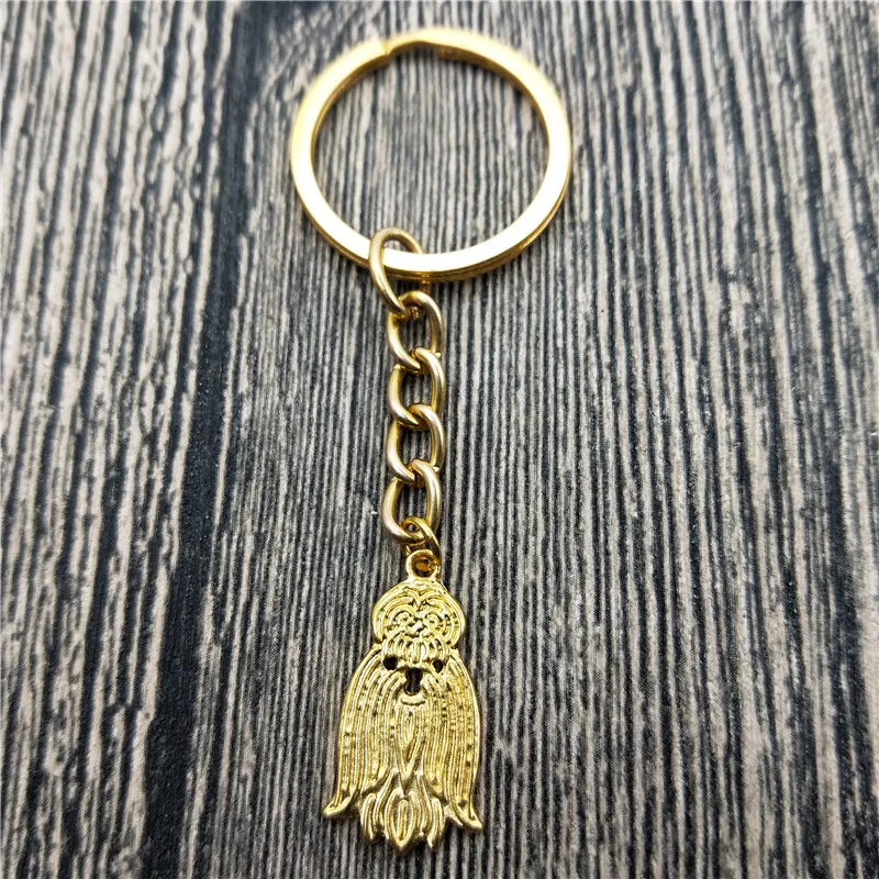 Новые винтажные брелки для ключей Shih Tzu модные ювелирные изделия домашних