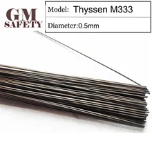 GM лазерная сварочная проволока Thyssen M333 0,5 мм ремонт пресс-форм Материал для сварщиков Высококачественная Сварка провода 200 шт. в 1 трубки T03338