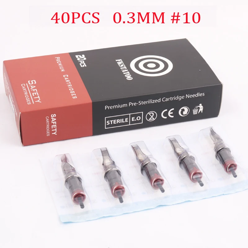 Revolution Tattoo Needle Cartridges M1 Magnum Needles 40PCS/lot