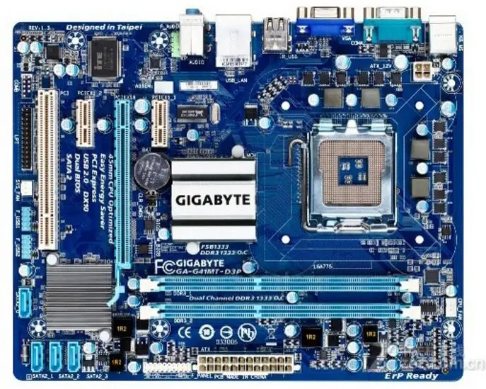 Для Gigabyte GA-G41MT-D3P оригинальная настольная материнская плата G41MT-D3P G41 LGA 775 DDR3 8G SATA2