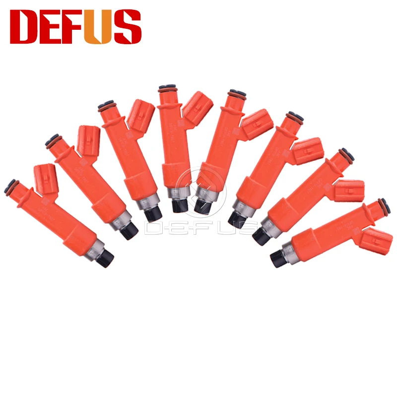 DEFUS 8pcs Bico Fuel Injector 1001-87F90 EV14 E85 1300cc For Toyota Elise tC Corolla Matrix Yaris Exige Supra 2JZGTE Petrol Car |