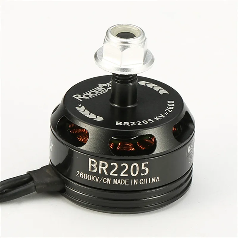 Racerstar Racing Edition 2205 BR2205 2600KV 2 4S бесщеточный двигатель CW/CCW черный для QAV250 ZMR250 260|brushless