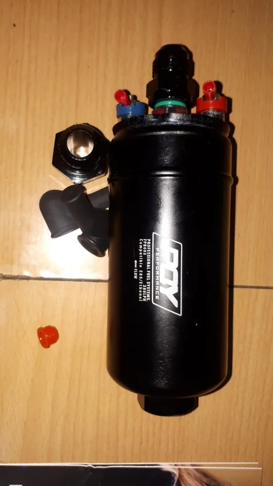 WLR RACING - EFI 380LPH 1000HP TOP QUALITY External Fuel Pump E85