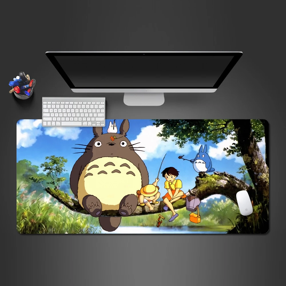 

Dragon-cat Animation Mouse Pad HD Gamer Mousepad Players Love The Gaming Padmouse Office Computer Keyboard Mouse Desk Mats