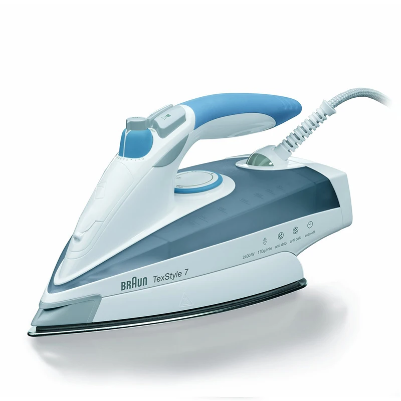 Утюг паровой машины TS765A Braun. 2400 Вт. автоматическое отключение. Большой резервуар