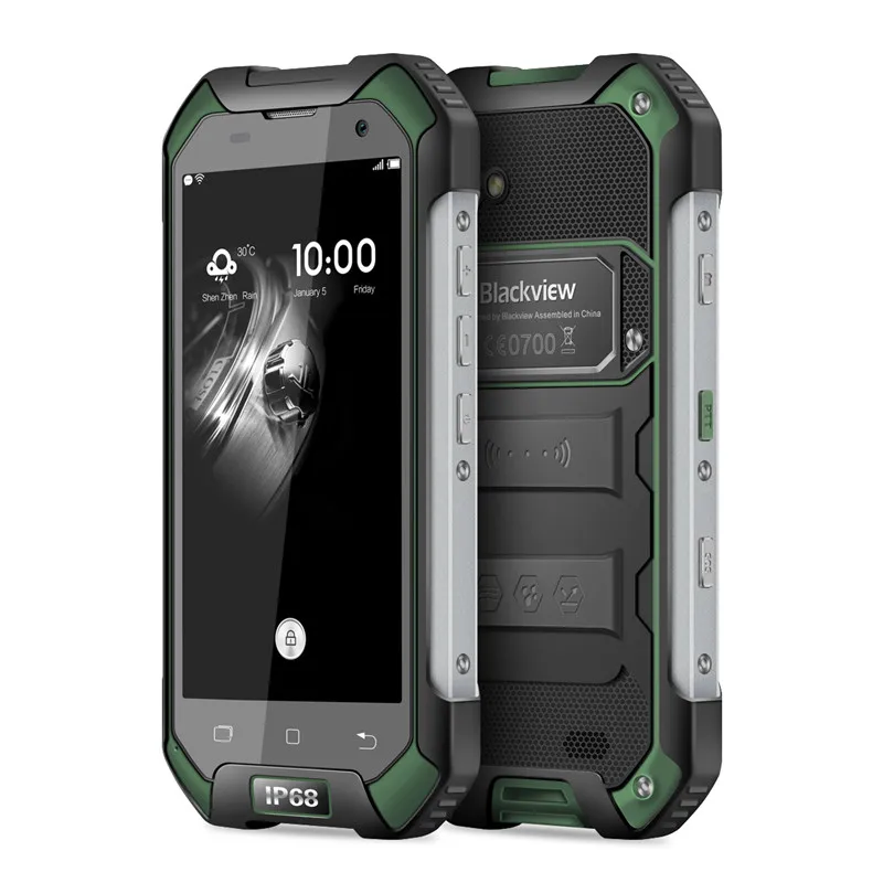 Blackview BV6000 4," Смартфон Android 6,0 3G+ 32G IP68 водонепроницаемый мобильный телефон MTK6755 Восьмиядерный 13MP NFC 4500mAh 4G мобильный телефон