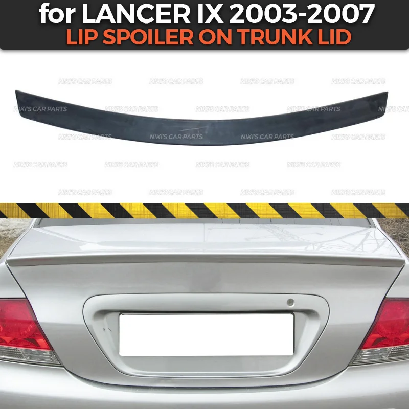 

Lip spoiler for Mitsubishi Lancer IX 2003-2007 ABS plastic sport style car styling car accessories decoration aero dynamic