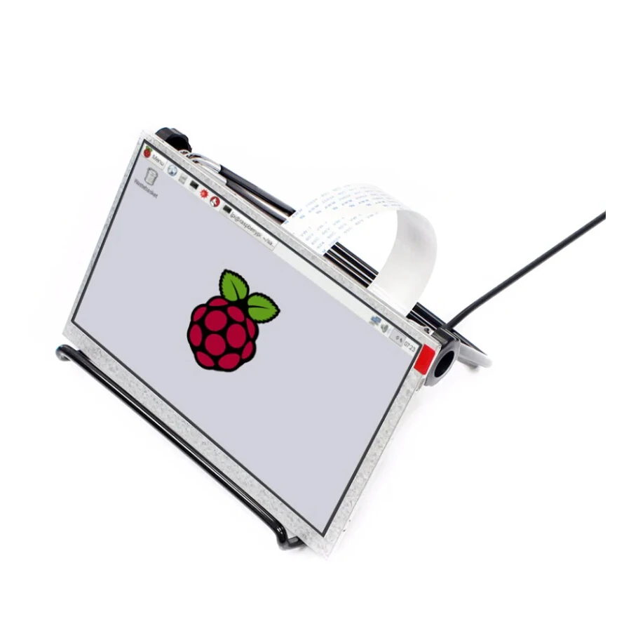 ShenzhenMaker Store 7-дюймовый IPS дисплей для Raspberry Pi DPI Интерфейс без касания 1024x600 TFT LCD с RGB
