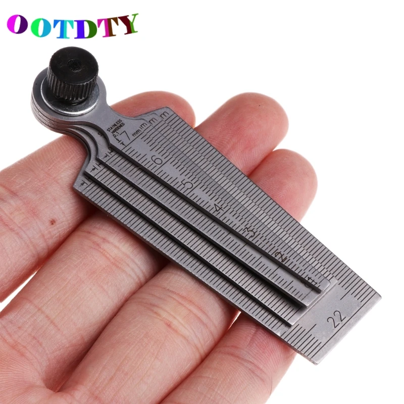 OOTDTY 0 мм 29 измеритель отверстий конусная Линейка Инструмент для проверки глубины
