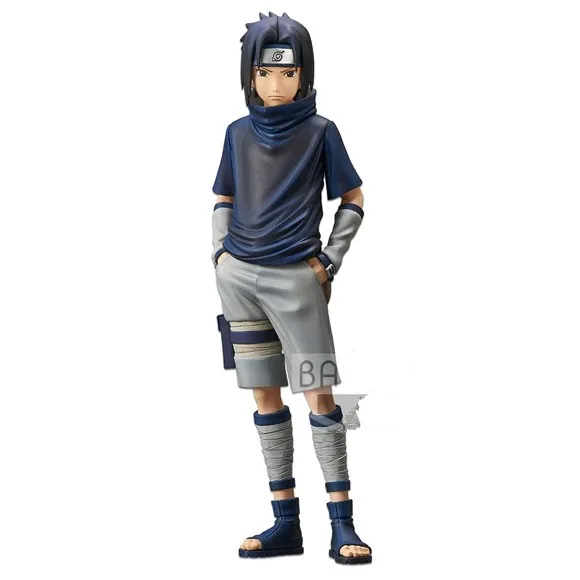 Оригинальные Banpresto Naruto Grandista ROS GROS shinobi отношения малыш Саске ПВХ фигурка игрушки модель фигурки Куклы