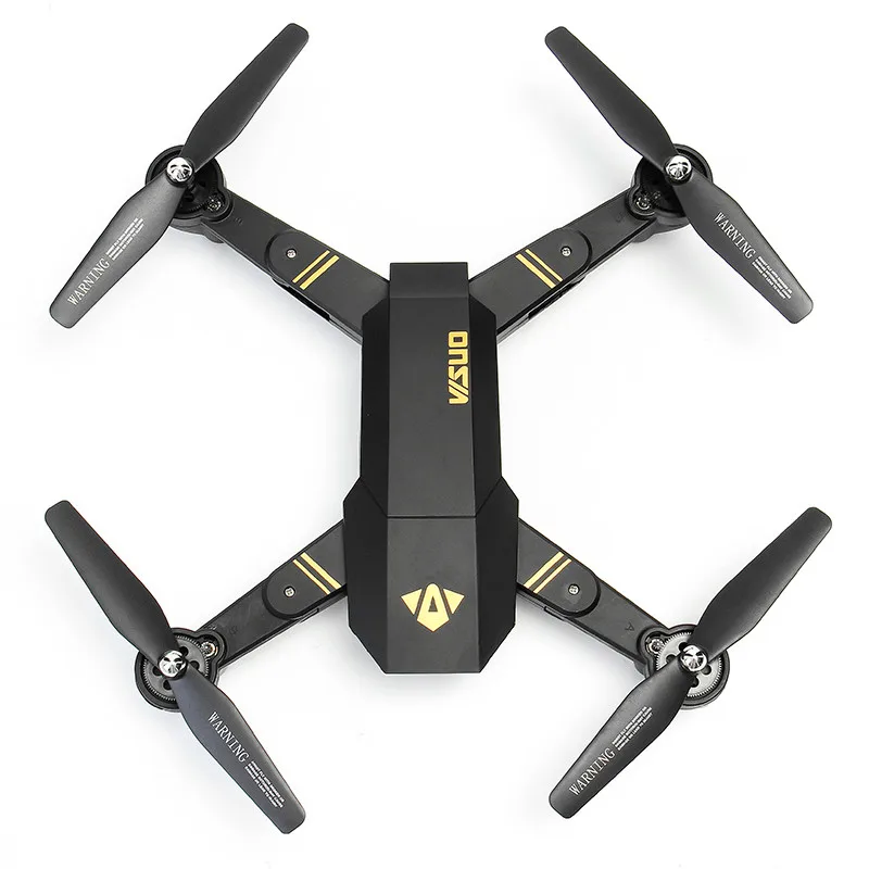 VISUO XS809HW XS809W 2MP 0.3MP широкоугольная камера, удерживающая высоту, Складная рукоятка FPV, Квадрокоптер, Радиоуправляемый Дрон, вертолет, игрушка RTF