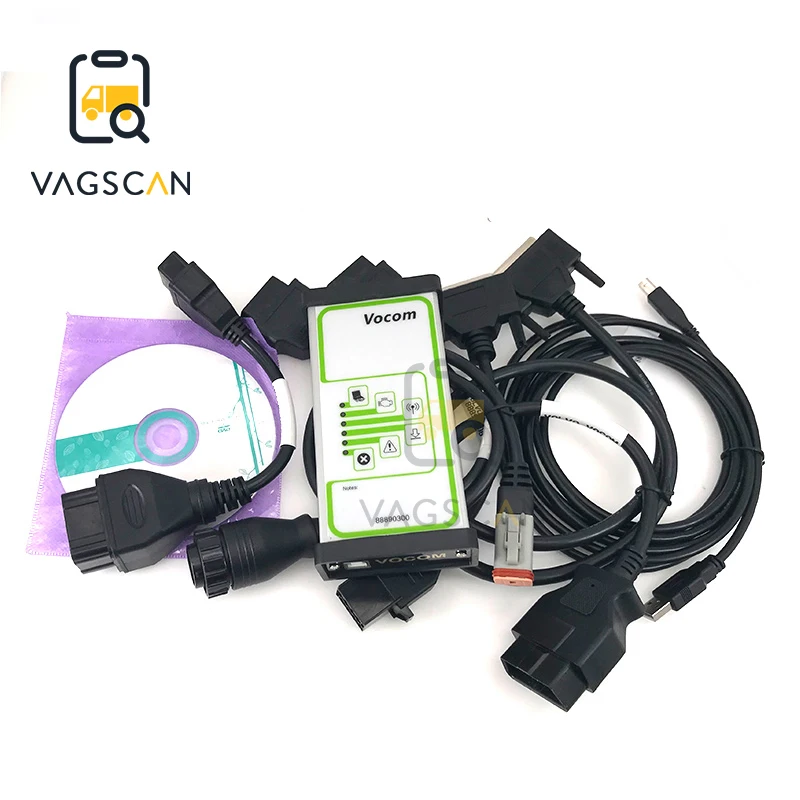 Сверхмощный диагностический сканер Vocom 88890300 для Volvo/Renault/UD/Mack|Анализатор