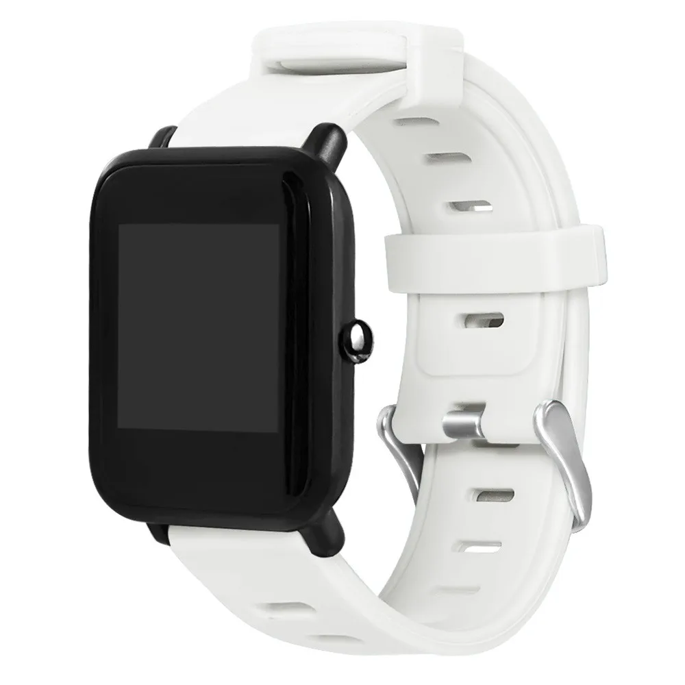 Спортивный силиконовый сменный ремешок для Huami Amazfit Bip Молодежный часов наручных |