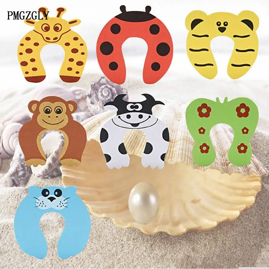 5Pcs/Lot Safety Gate Products Newborn Care Cabinet Locks Straps Animal Baby Security Door Card Protection Tools Baby Saftey