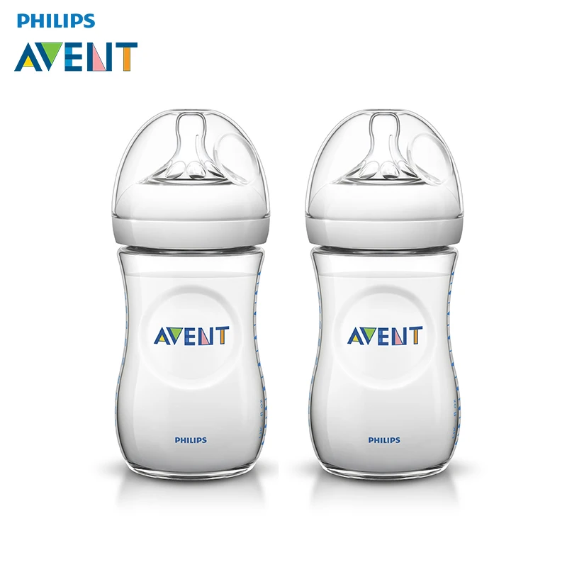 Детские бутылочки серии Natural 2х260 мл Philips Avent SCF693/27 | Мать и ребенок