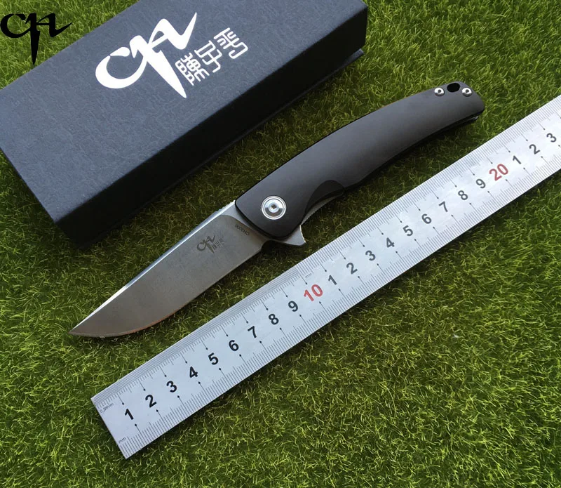 

CH3006 Flipper folding knife 154-CM blade7075 Aluminum handle camping hunting outdoor survival pocket knife edc tools