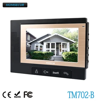 

HOMSECUR TM702-B Indoor Monitor For HDW Wired Video Door Phone Intercom System