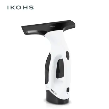 

IKOHS WIPE PRO Electric Cleaner Window Glass Mirrors Stripless Tiles With Rubber Lip Window Cleaner Battery Extra Tool Durable