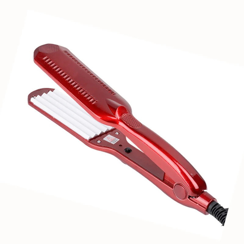 Chjpro Flat Iron Hair Straightener Corrugated Crimper Waves Curling