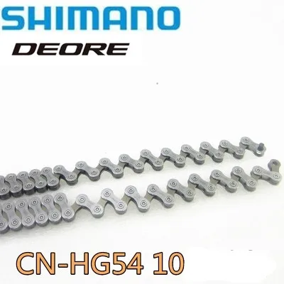 SHIMANO CN HG54 10S скоростная цепь 116L звено для MTB горного велосипеда дорожный велосипед CN-HG54 116 звеньев