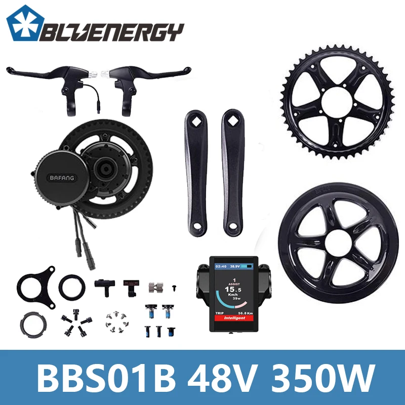 48V 350W Bafang 8Fun BBS01B Mid Crank Drive Motor Kits Cental Drive