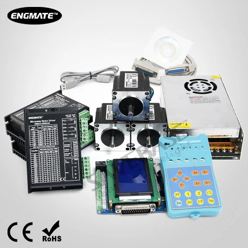 

1.32N.m Nema23 Stepper Motor CNC Kit 3 Axis EMA2-050D42 Digital Stepper Driver