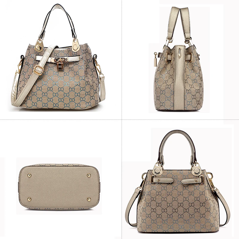 حقيبة يد نسائية جديد أزياء قماش الإناث الهندسة دلو حقيبة ذات مقبض علوي يوم براثن طباعة عارضة الكتف حقائب كروسبودي حقيبة يد نسائية جديد أزياء قماش الإناث الهندسة دلو حقيبة ذات مقبض علوي يوم براثن طباعة عارضة الكتف حقائب كروسبودي