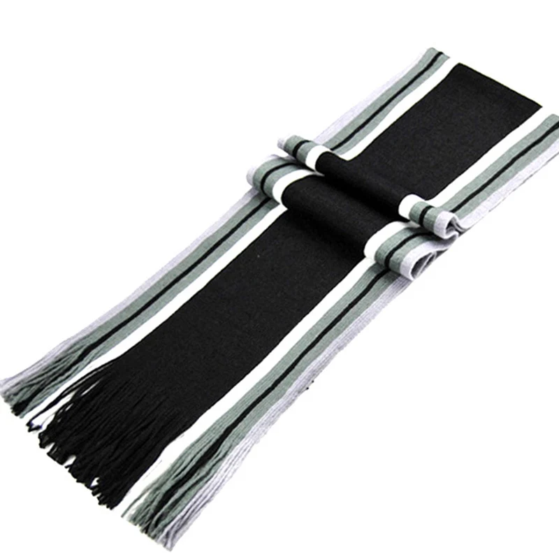 

winter tassel scarf men luxury brand striped faux cashmere scarves cachecol pashmina ponchos and capes bufandas invierno 2018
