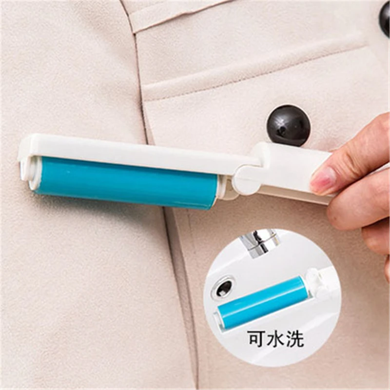 1432 Amazon eBay portable dust sticky hair can be washed clothes brush brushing roller in T